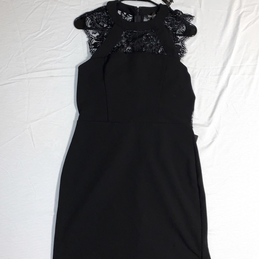 NWT EXPRESS BLACK LACE DRESS